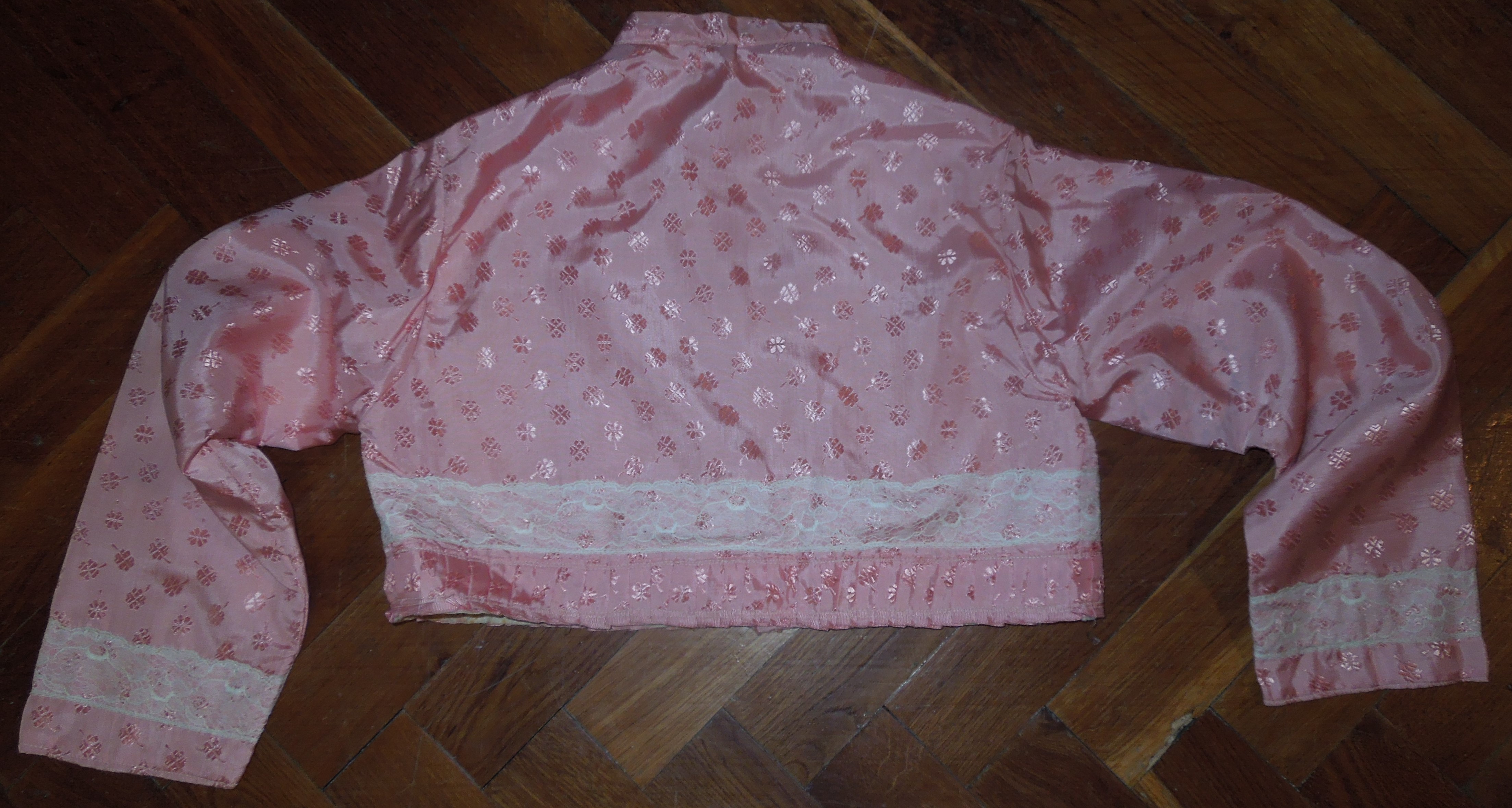 KROJ JUPKA DÍVČÍ RŮŽOVÁ