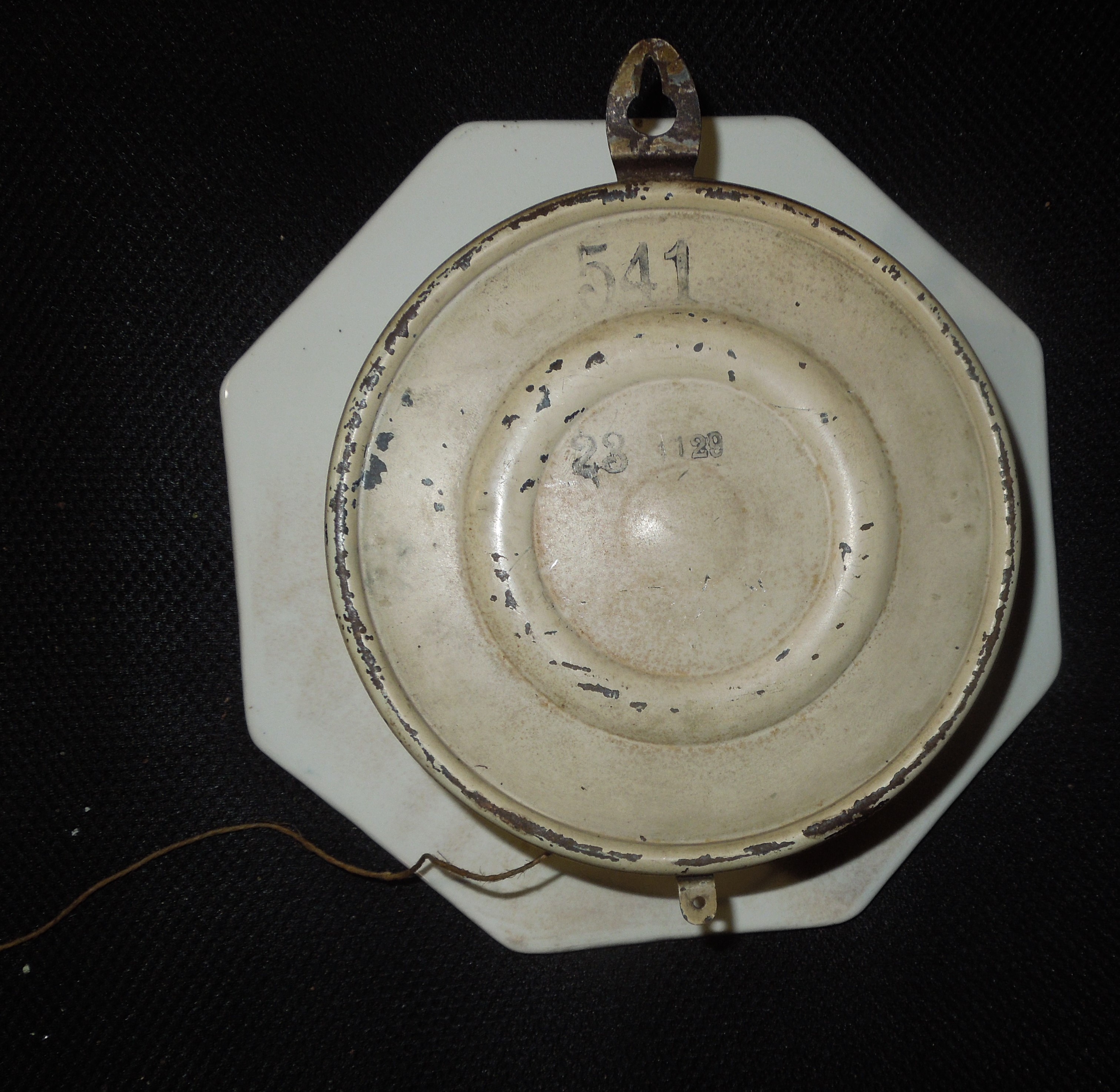 STAROŽITNÉ HODINY porcelánové kuchyňské