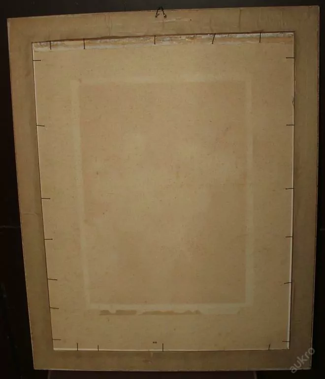 OBRAZ POSTAVY AKVAREL TUŽKA PAPÍR SIG. DOPITOVÁ