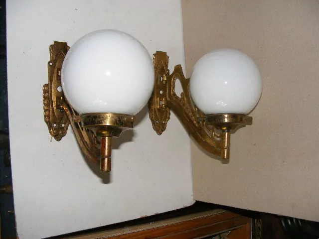 LAMPIČKA NA STĚNU 2 KS LAMPIČKY LAMPY ELEKTRICKÉ