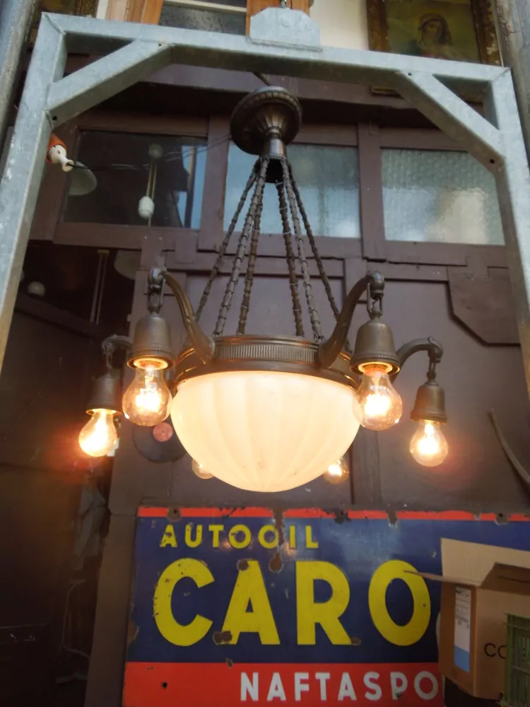 KRÁSNÝ LUSTR SECESE