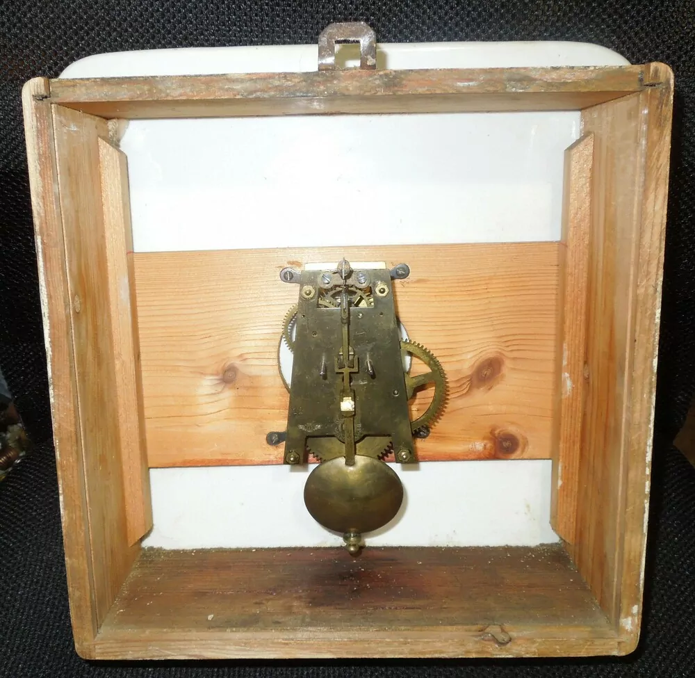  HODINY PORCELÁN KUCHYŇSKÉ MOTIV ROKOKO