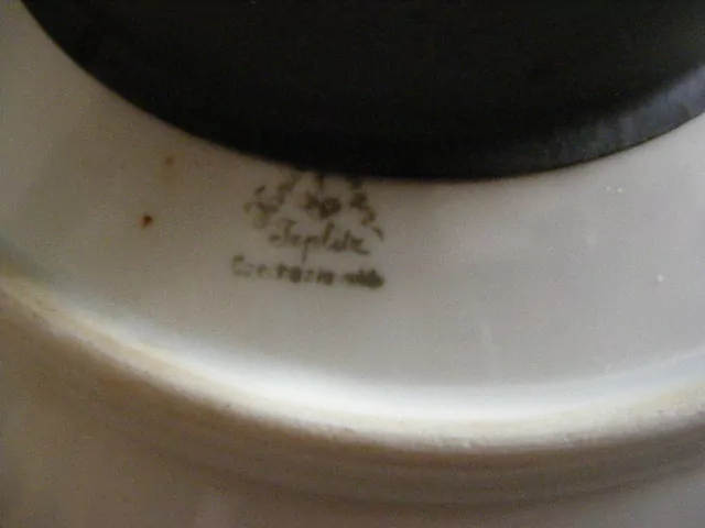 PORCELÁNOVÉ HODINY KUCHYŇSKÉ  MOTIV MLÝNY TEPLICE