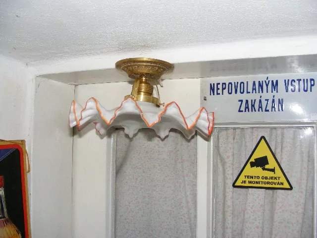 STAROŽITNÝ  STROPNICE STÍNIDLO LUSTR 1 KS STÍNÍTKO ŠIRM