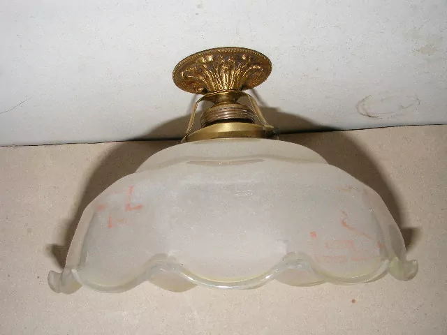 STROPNICE STARÝ LUSTR STÍNÍTKO ŠIRM