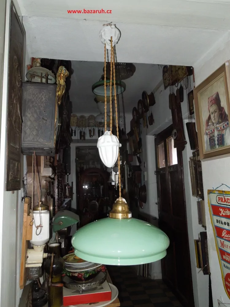 STAHOVACÍ LUSTR STAHOVAČKA  STÍNÍTKO 35 CM