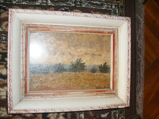 OBRAZ OLEJ POD SKLEM 