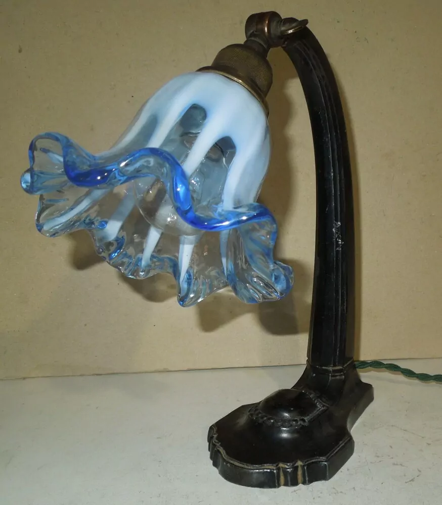 STAROŽITNÁ STOLNÍ LAMPA ELEKTRICKÁ 