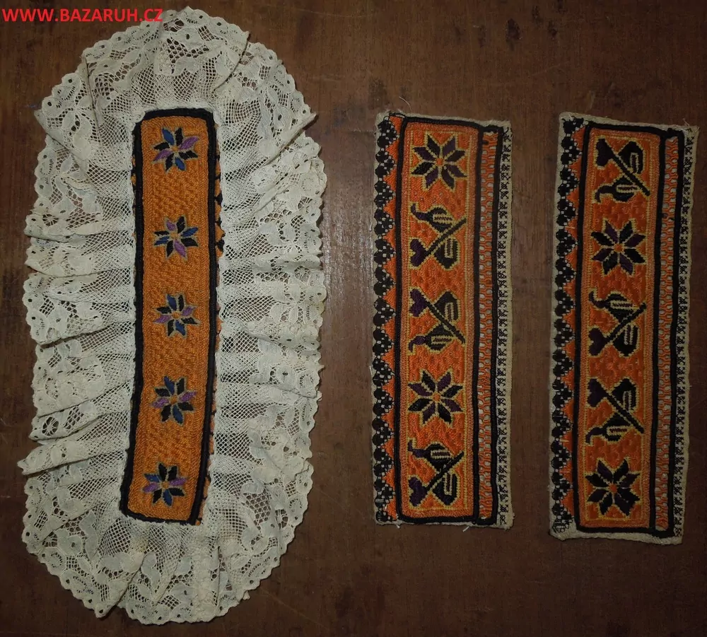 KROJ VYŠÍVÁNÍ KE KROJI DÍVČÍ 