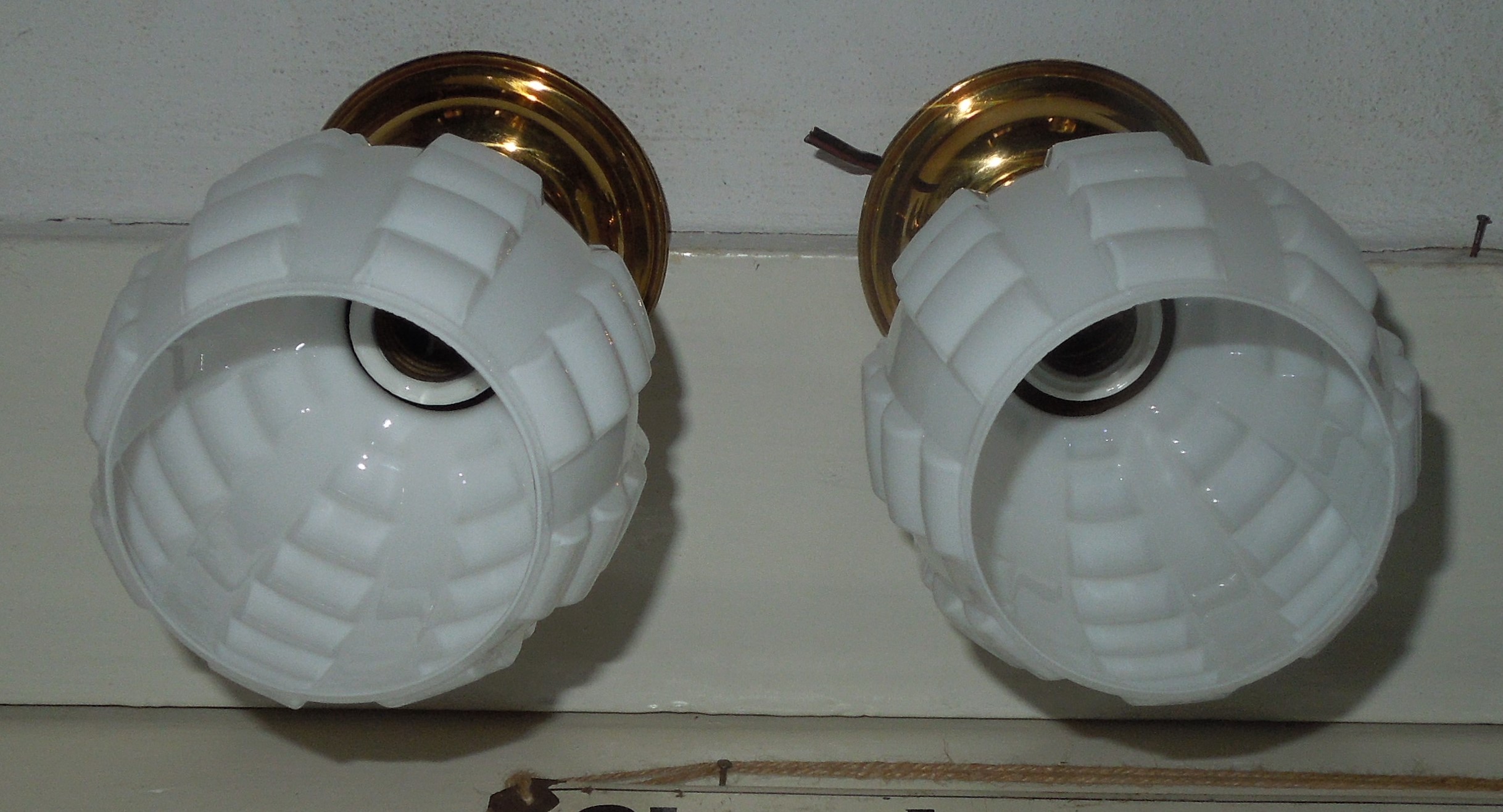 STROPNICE STARÝ LUSTR 2 KS STÍNÍTKO ŠIRM