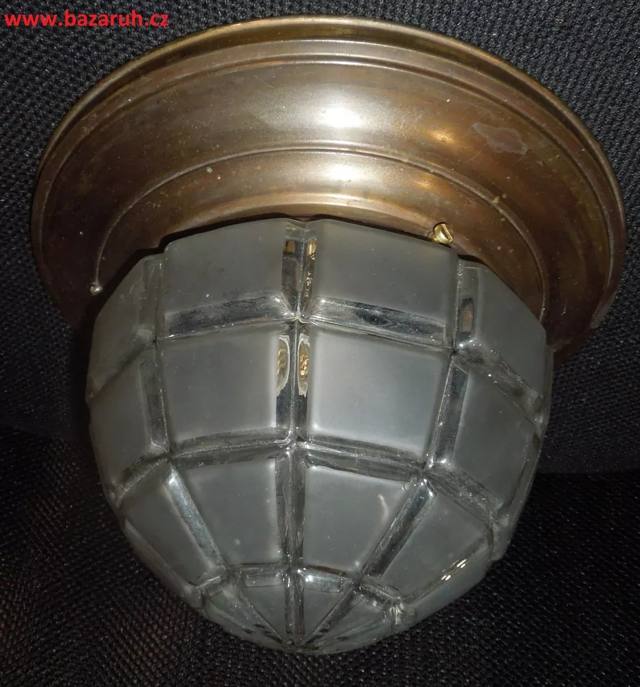 STROPNICE 1 KS LUSTR STÍNÍTKO ŠIRM ART DECO
