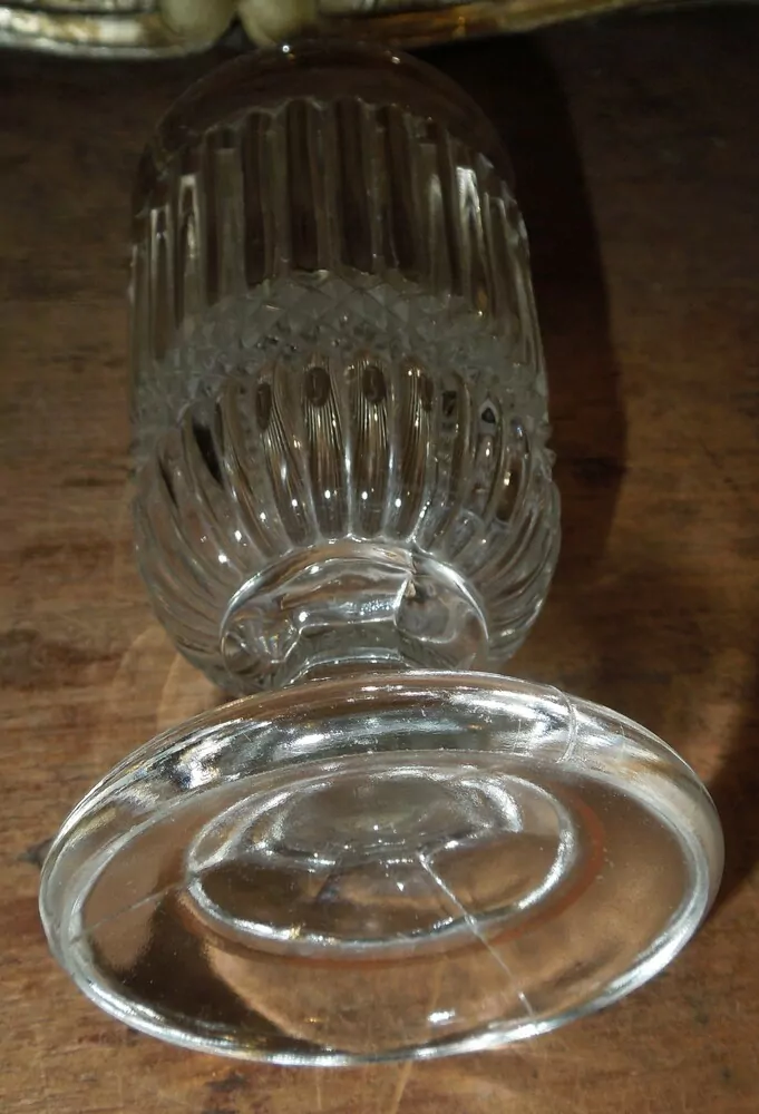 STAROŽITNÁ GROGOVKA SKLENICE 