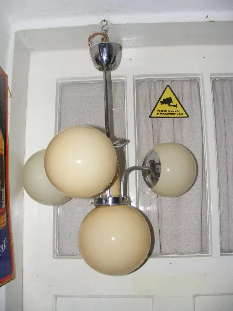 Lustr chrom  , chromový lustr