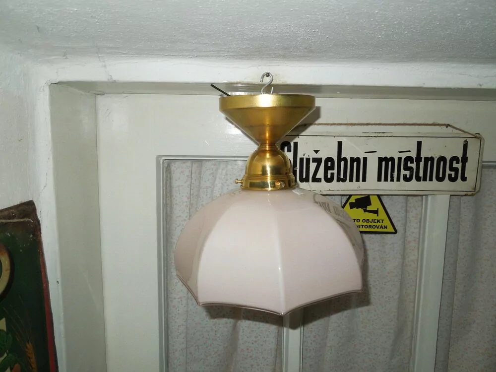 STAROŽITNÁ STROPNICE STARÝ LUSTR 1 KS STÍNÍTKO ŠIRM