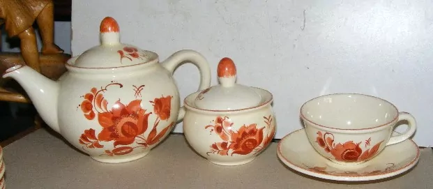 Hand-painted ČAJOVÁ SOUPRAVA