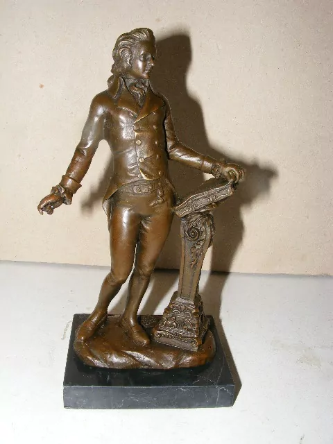 SOCHA BRONZ BEETHOVEN BRONZOVÁ SOCHA 