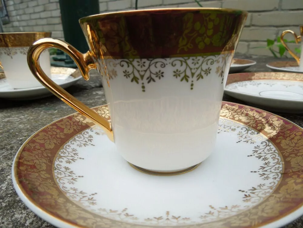 KÁVOVÁ SOUPRAVA PORCELÁNOVÁ