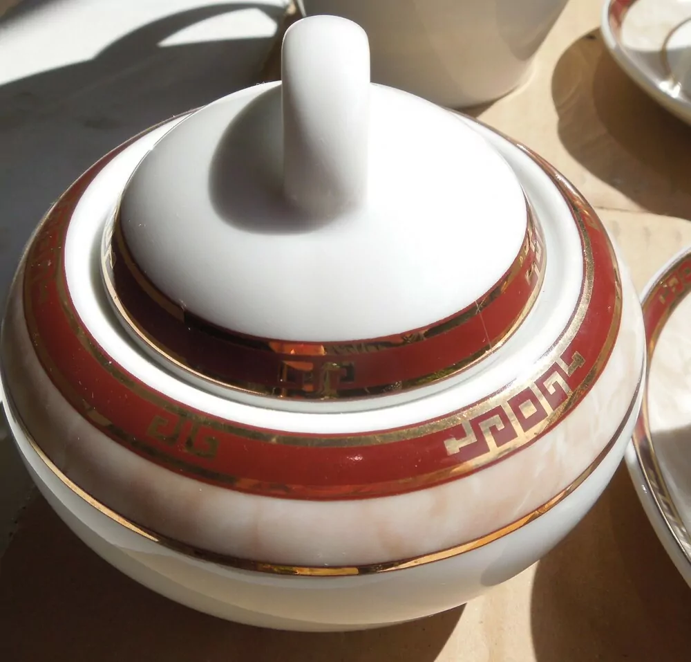 KÁVOVÁ SOUPRAVA PORCELÁNOVÁ