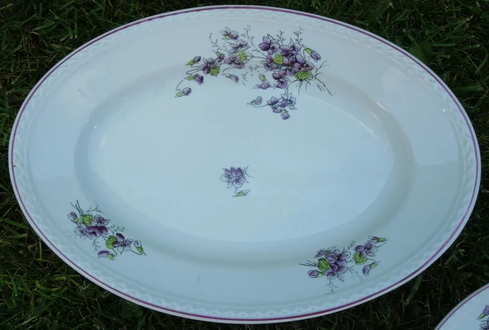 PORCELÁNOVÁ SADA FIALKY,10 KS