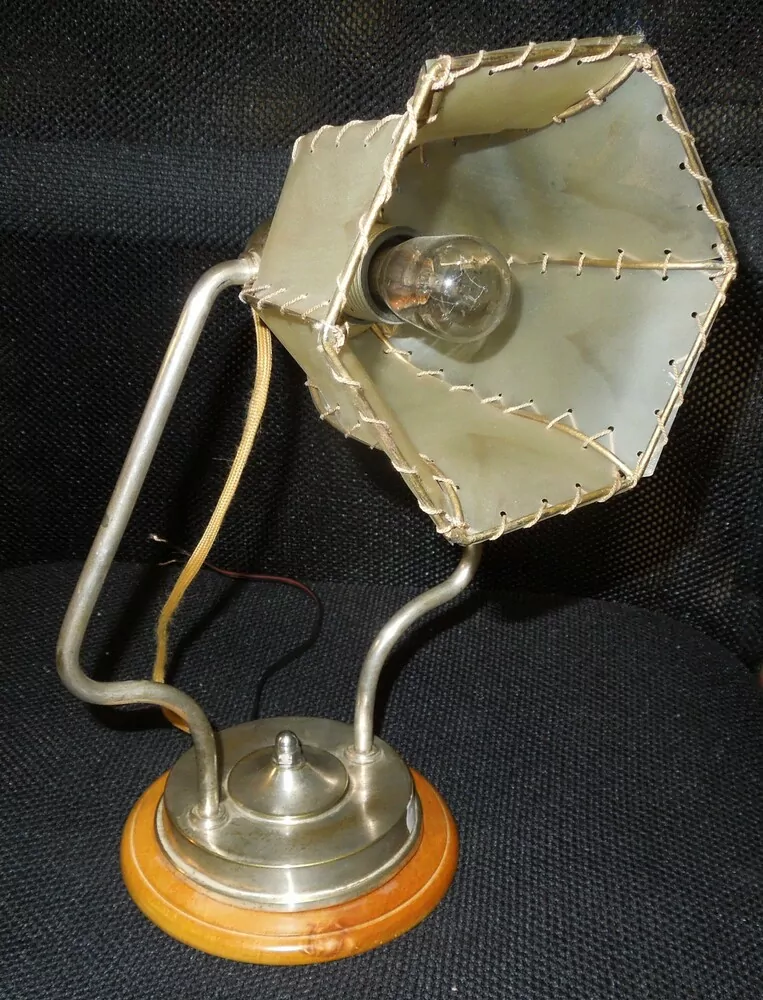 STAROŽITNÁ LAMPIČKA NA STĚNU 1 KS NÁSTĚNNÁ NEBO STOLNÍ LAMPA 