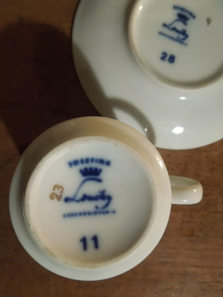 KÁVOVÁ PORCELÁNOVÁ SOUPRAVA