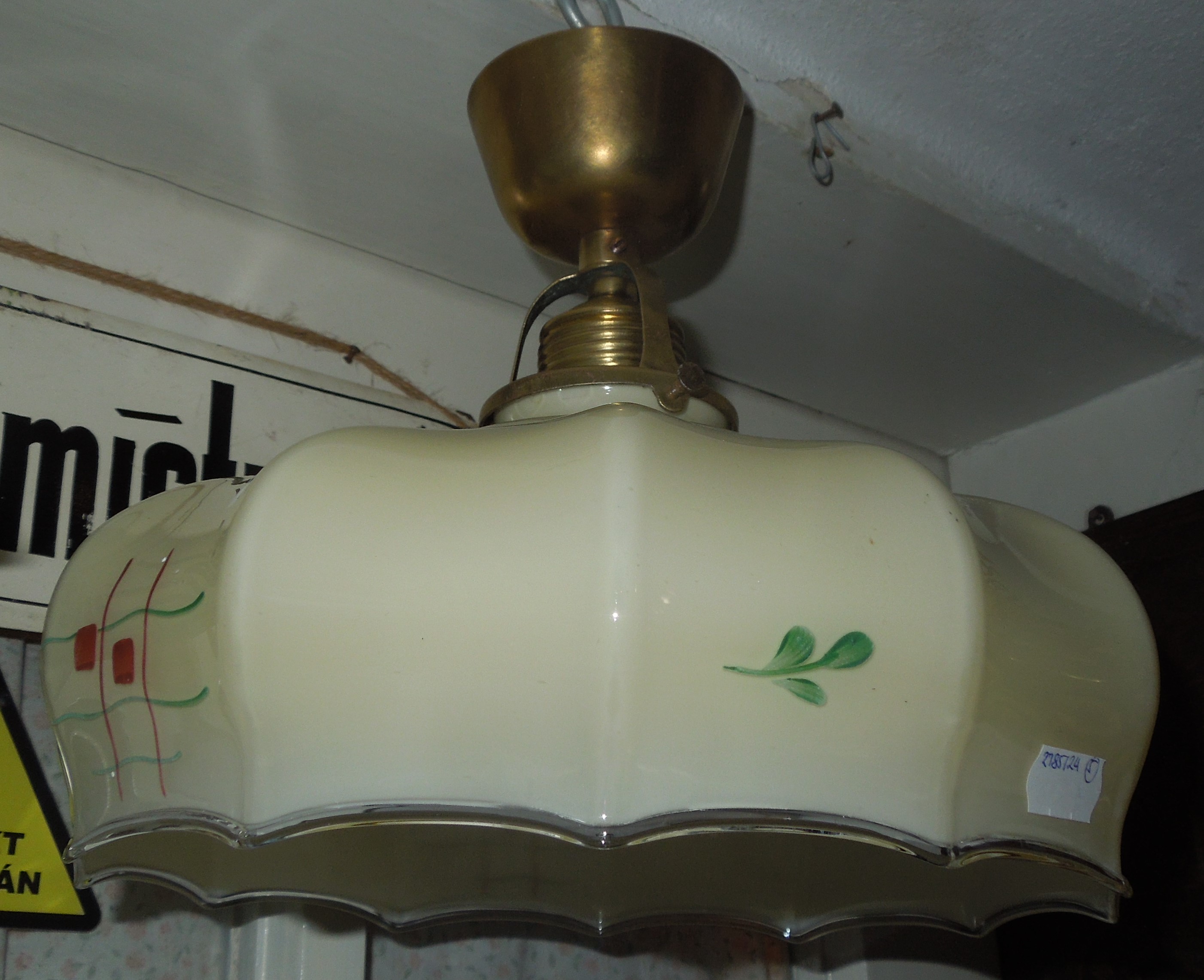 STROPNICE STARÝ LUSTR 1 KS STÍNÍTKO