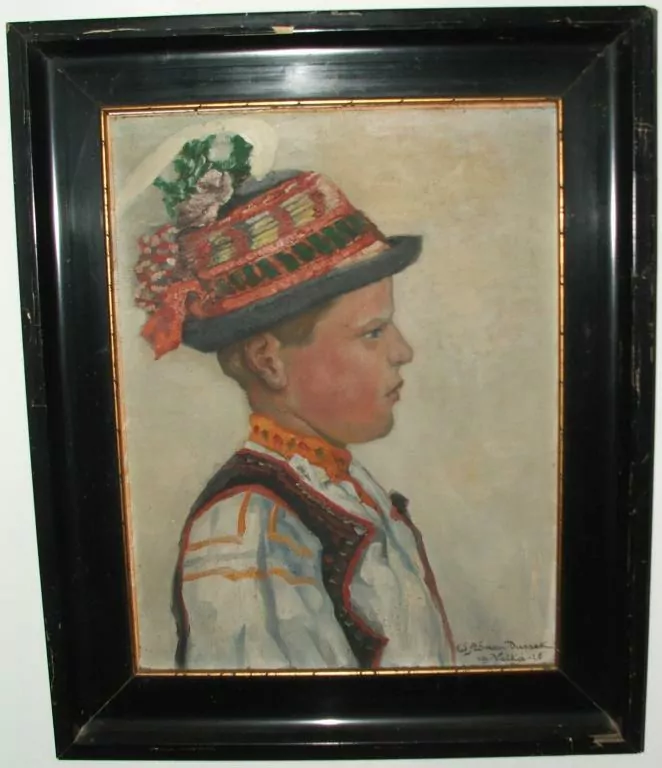 ADRIAN DUSSEK HORŇÁCKO SLOVÁCKO CHLAPEC KROJ