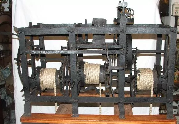 HODINY VĚŽNÍ HODINOVÝ STROJ 1805 ! The tower clock !Die Turmuhr! Zegar wieżowy !