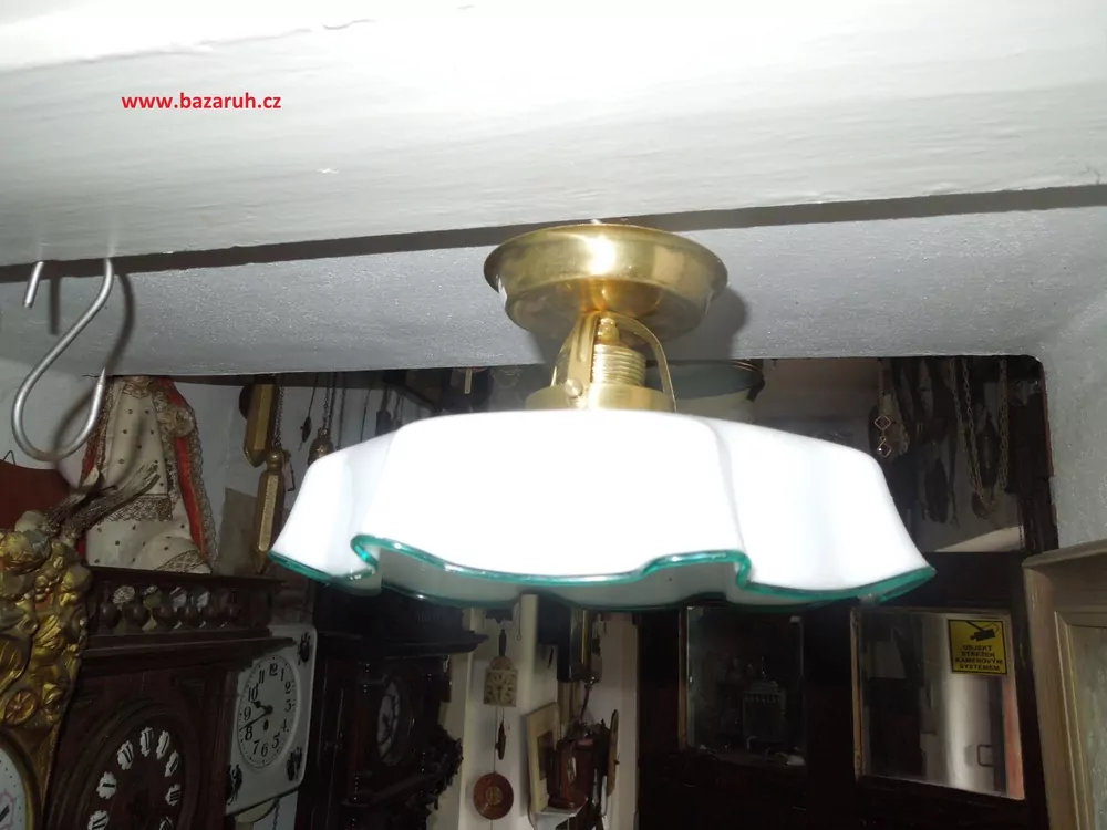 STROPNICE STARÝ LUSTR 1 KS STÍNÍTKO ŠIRM