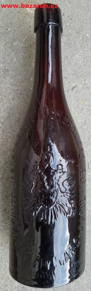 PIVNÍ LÁHEV ERBOVKA PIVOVAR JAROŠOV JAROSCHAU BRAUEREI