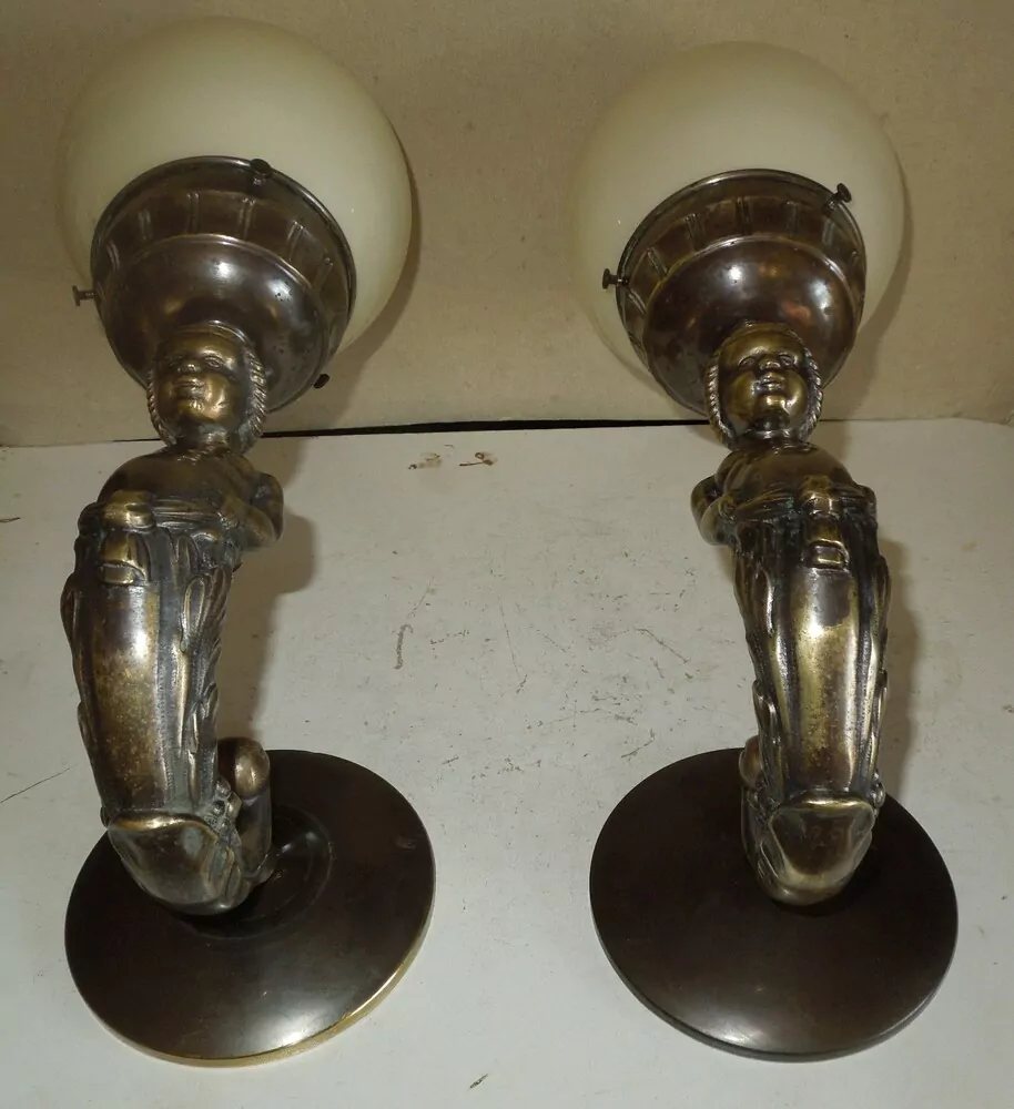 LAMPIČKA NA STĚNU 2 KS NÁSTĚNNÁ LAMPA FIGURÁLNÍ