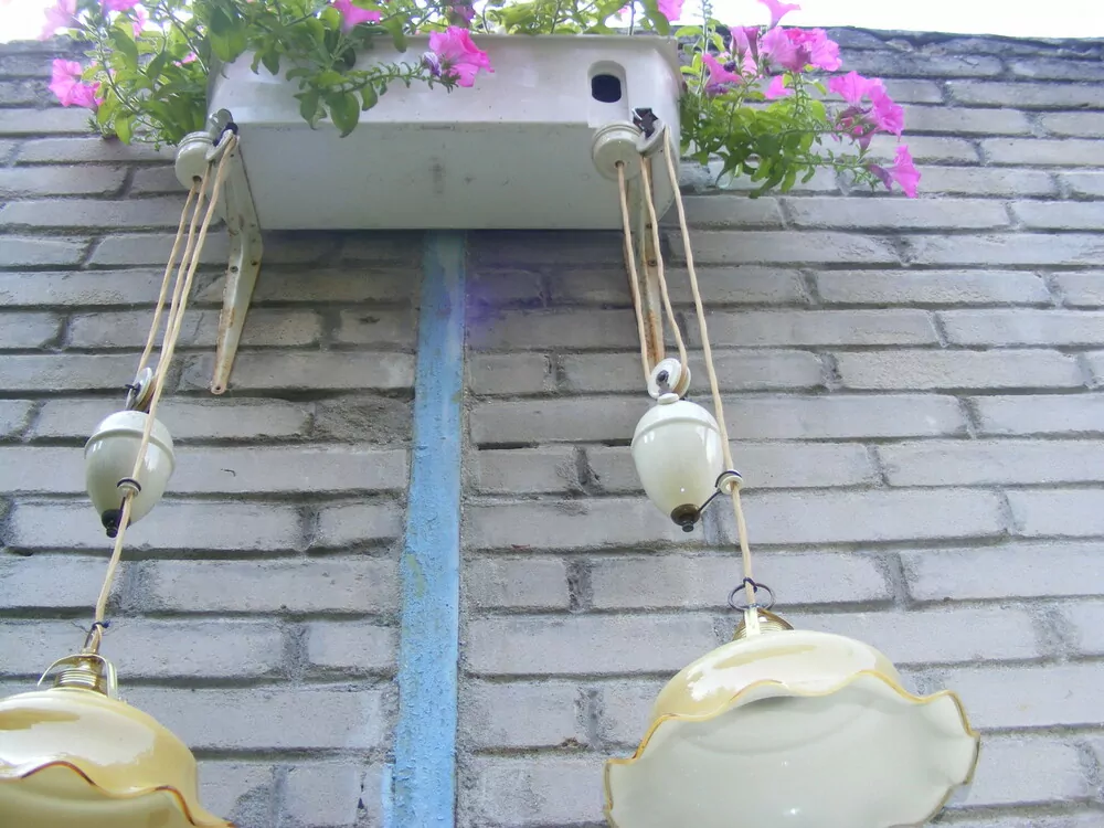 STAHOVACÍ LUSTR STÍNÍTKO STAHOVAČKA 2 KS 