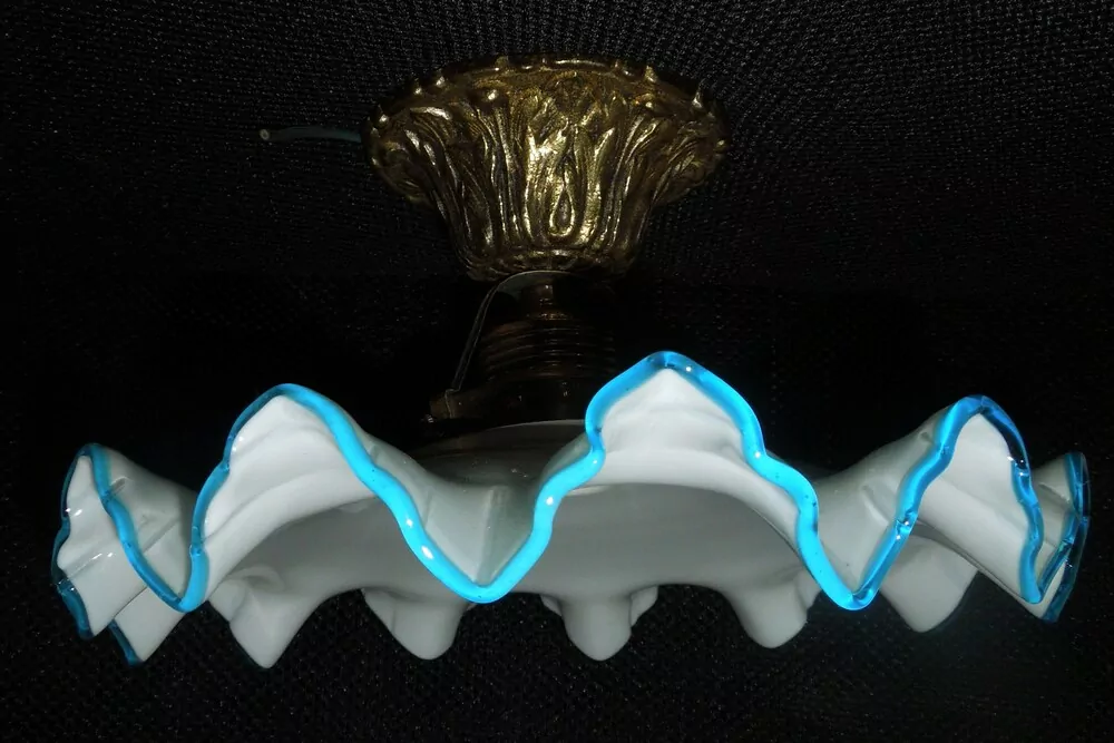 STAROŽITNÁ STROPNICE STARÝ LUSTR 1 KS STÍNÍTKO ŠIRM