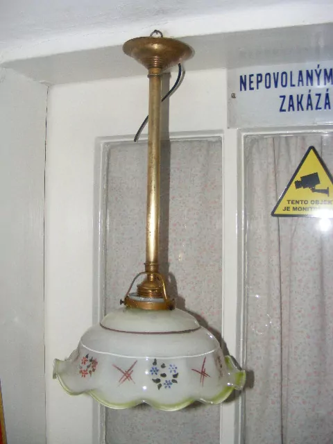 STARÝ LUSTR STÍNÍTKO 1 ks STAROŽITNOST