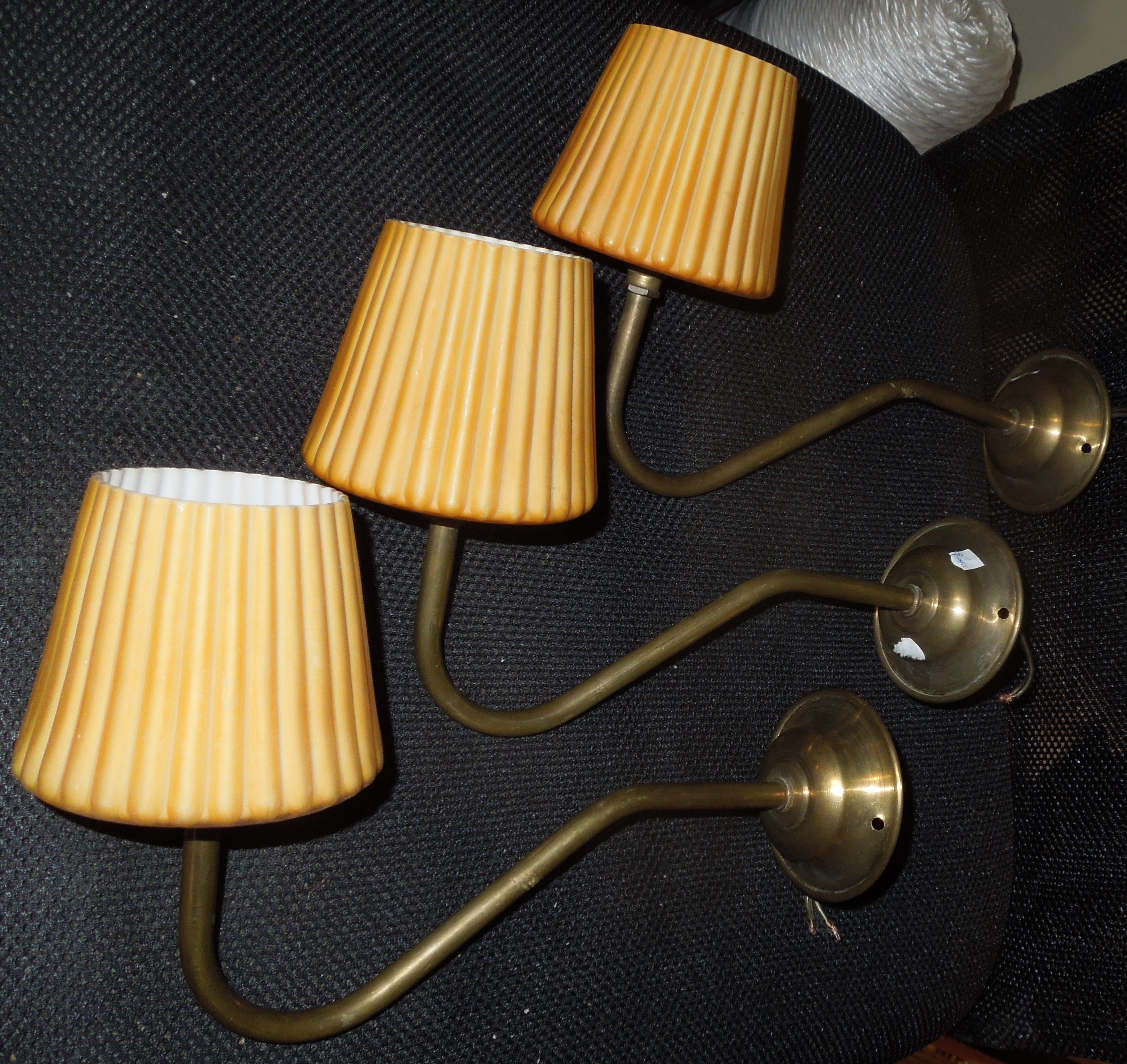 STAROŽITNÁ LAMPIČKA NA STĚNU 3 KS  NÁSTĚNNÁ LAMPA 