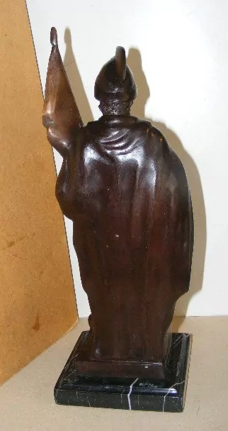 SVATÝ FLORIÁN, PATRON HASIČŮ A KOMINÍKŮ BRONZOVÁ SOCHA
