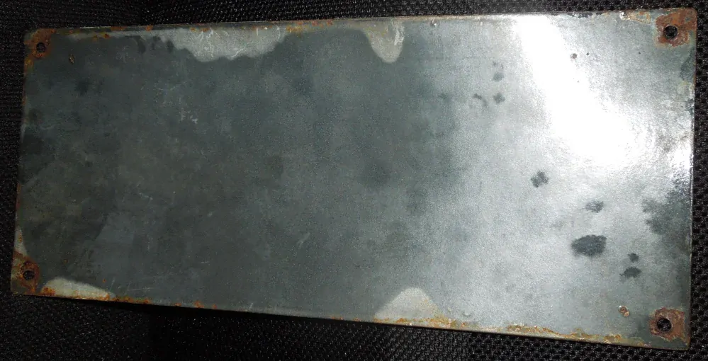 STAROŽITNÁ PLECHOVÁ CEDULE NĚMECKO