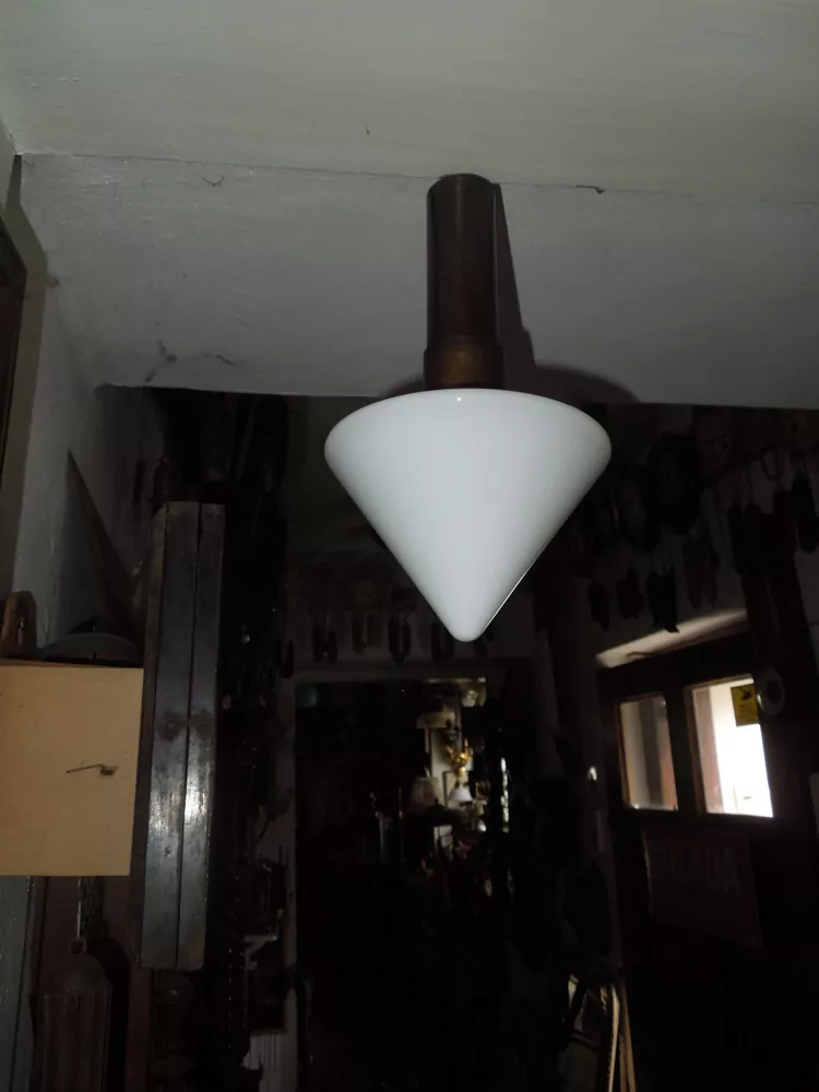 STROPNICE STARÝ LUSTR 1 KS STÍNÍTKO ŠIRM