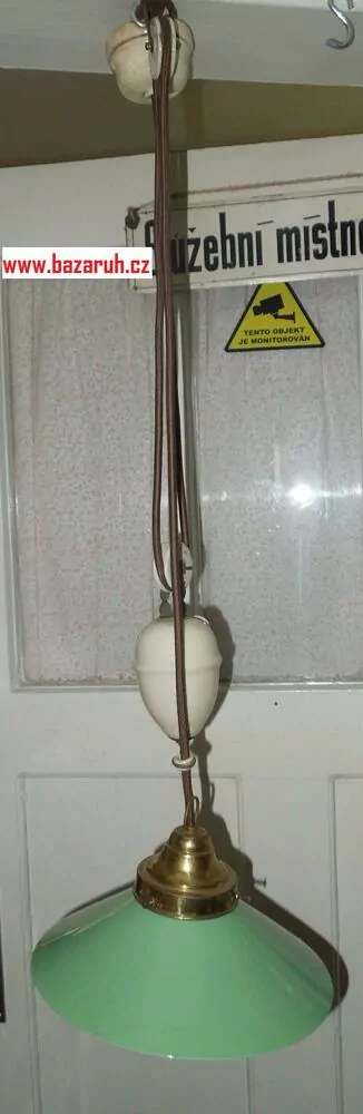 STAROŽITNÝ LUSTR STAHOVACÍ, STAHOVAČKA