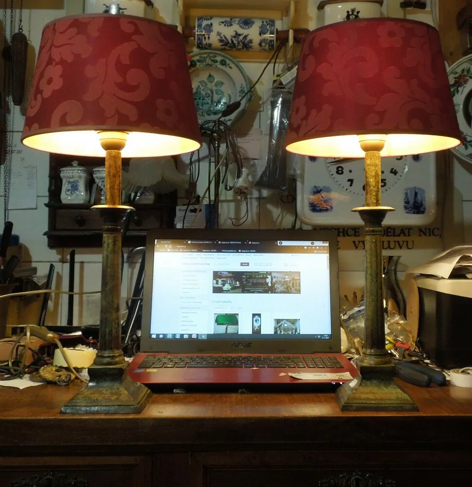 Lampičky stolní lampa 2 ks