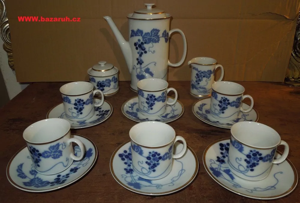 KÁVOVÁ PORCELÁNOVÁ SOUPRAVA