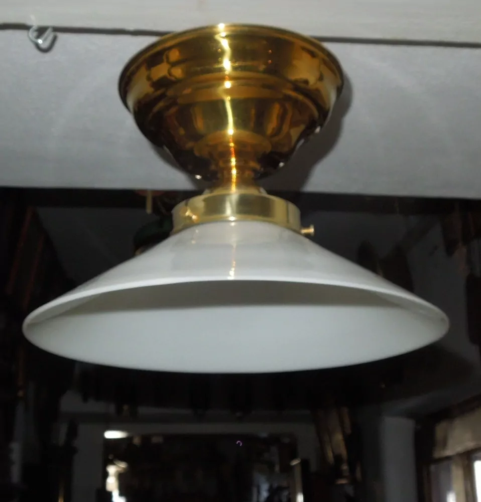 STAROŽITNÁ STROPNICE STARÝ LUSTR 1 KS STÍNÍTKO ŠIRM