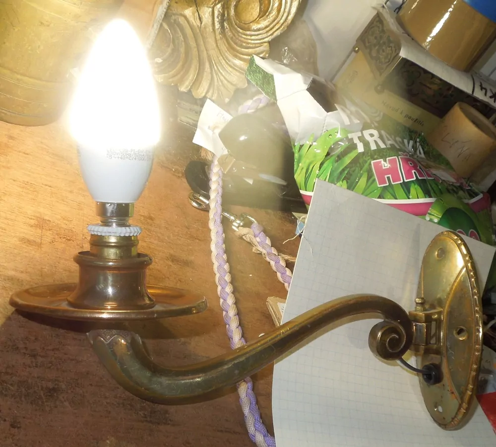 LAMPIČKA NA STĚNU 2 KS NÁSTĚNNÁ LAMPA