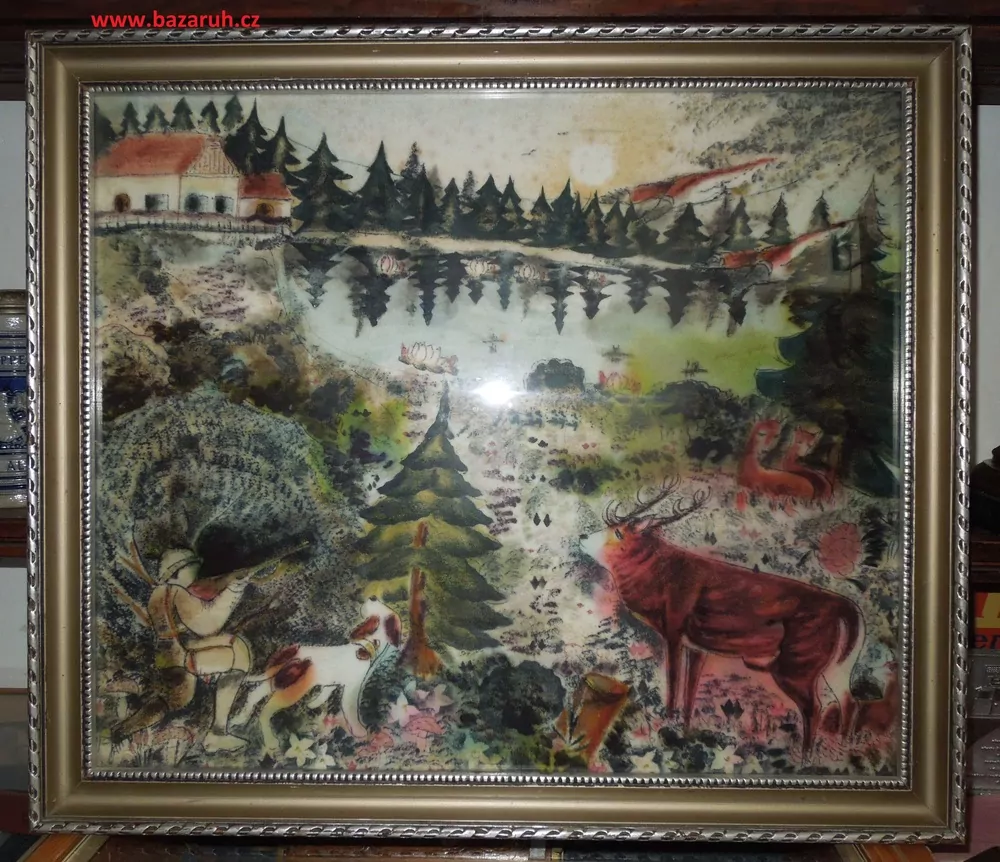 OBRAZ MYSLIVECKÝ MOTIV