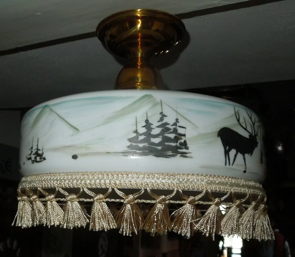 STROPNICE STARÝ LUSTR STÍNÍTKO ŠIRM 1 KS