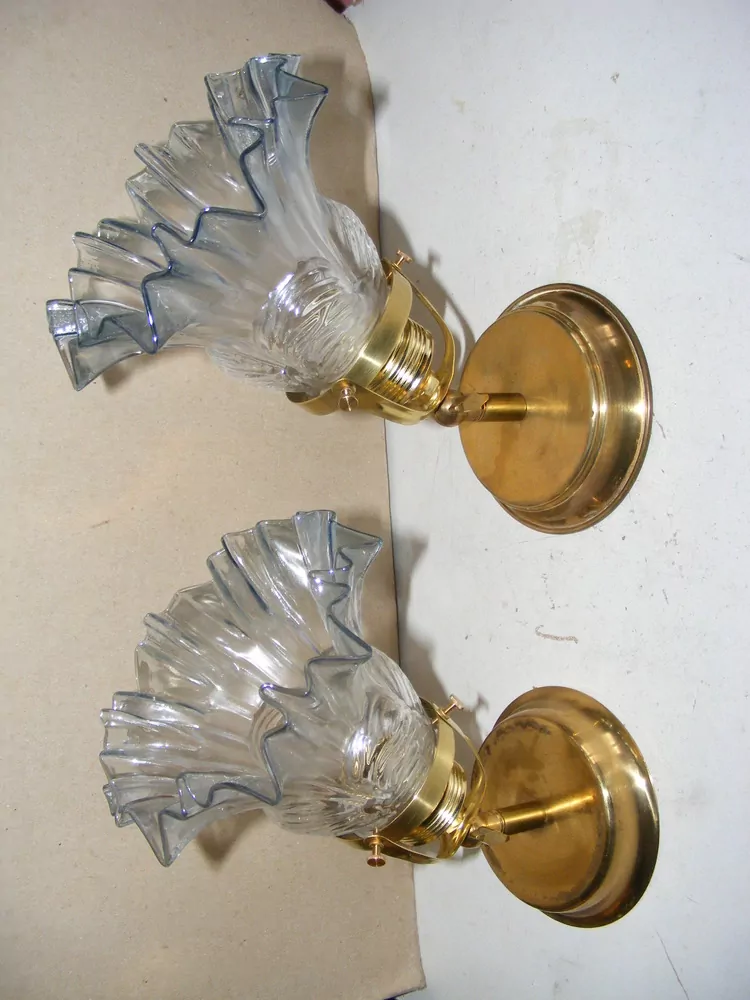 LAMPIČKA NA STĚNU 2 KS LAMPIČKY LAMPY ELEKTRICKÉ 