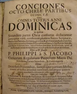 CONCIONES DOMINICAS R. 1726