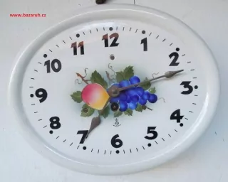 HODINY PORCELÁNOVÉ KUCHYŇSKÉ (ELIPSA)