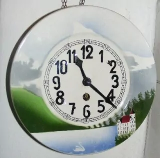 HODINY PORCELÁNOVÉ KUCHYŇSKÉ