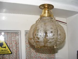 STROPNICE STARÝ LUSTR 1 KS STÍNÍTKO ŠIRM